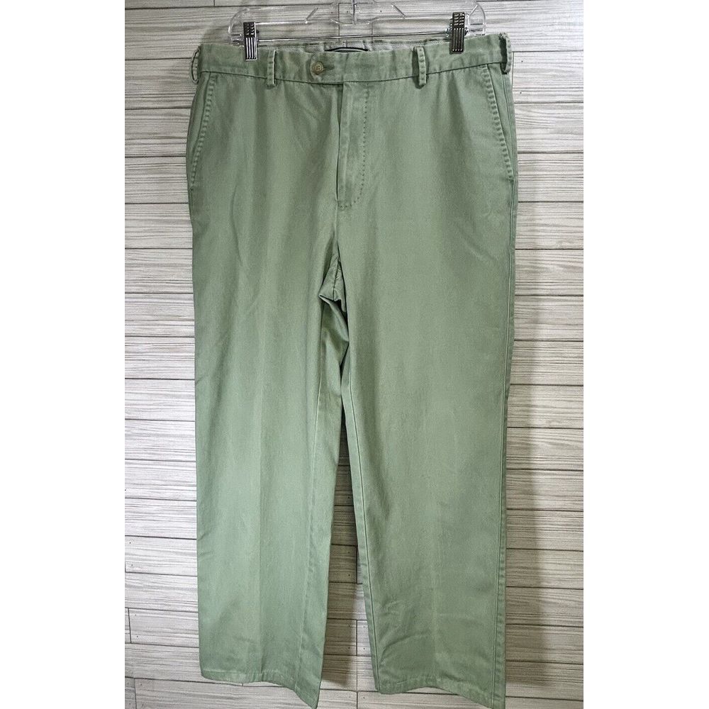 Peter Millar Men's Safari‎ Green Crown Crafted Surge Performance Chino 35x29